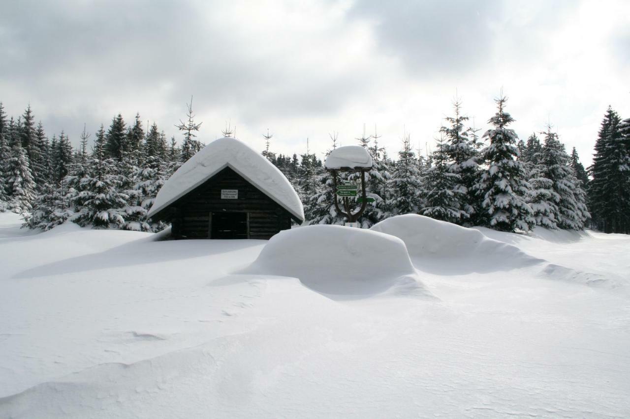 Landhaus Edelweiss Bed&Breakfast - Adults Only Neustadt am Rennsteig Bagian luar foto